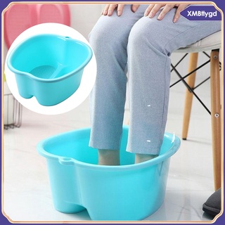 bañera de pies, lavabo de plástico resistente para pedicura y masaje perfecto para remojar los pies, uñas de los pies y tobillos