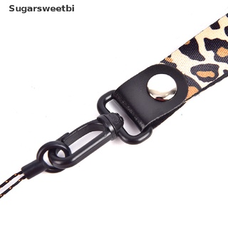 sbi> universal corto leopardo teléfono titular llave cordón desmontable teléfono correas de cuello bien