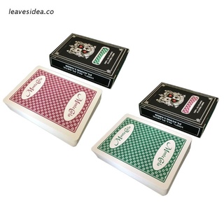 dejar impermeable pvc magic box-packed plástico juego de cartas deck poker clásico trucos mágicos herramienta trucos juego de cartas