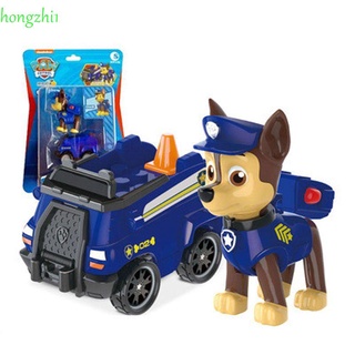 Hongzhi1 juguetes De vehículos Para niños Rocky Ryder Zuma Marshall patrulla rescate De perro tirar De coche De vuelta