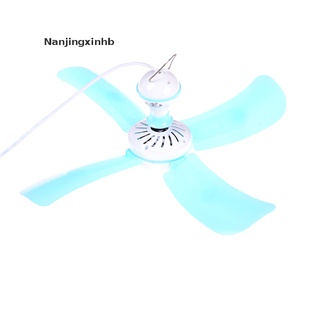 [nanjingxinhb] verano fresco mosquitera ventilador eléctrico portátil silencioso ventiladores de techo hogar [caliente]