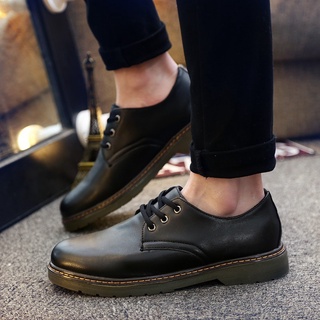 los hombres dr martin botas de piel martin de alta calidad casual zapatos de moda zapatos de cuero (7)