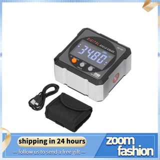 Zoomfashion medidor de ángulo Digital con inclinación magnética herramientas precisas de medición IP54