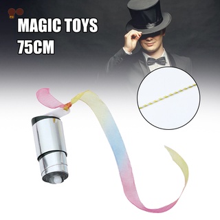 pry magic prop juguetes plástico varitas mágicas varitas elásticas juguetes mágicos bufandas de seda golden hoop varitas