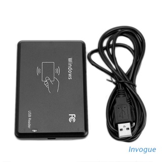 INV 125Khz USB RFID Sensor de proximidad sin contacto lector de tarjetas de identificación inteligente EM4100