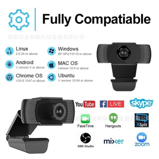 200 millones de píxeles de alta definición 1080p Usb cámara de vídeo transmisión en vivo Webcam