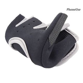 guantes para levantamiento de pesas pu-1 par de hombres mujeres gimnasio medio dedo deportes entrenamiento antideslizante (8)
