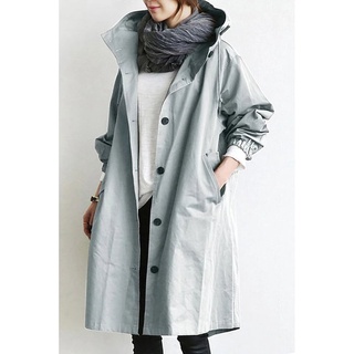 Chamarra delgada de larga duración/chaqueta con capucha/chaqueta xry holgada/abrigo/abrigo/abrigo/abrigo/abrigo delgado/