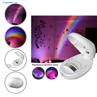 ang blanco arco iris proyector luz romántica exquisito arco iris proyector luz larga vida de servicio para dormitorio