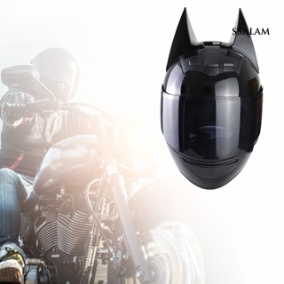 Casco de motor de cara completa con estilo ABS motocicleta casco de oreja completa para Motocross