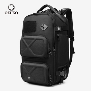Ozuko mochilas antirrobo de gran capacidad tácticas al aire libre impermeables de viaje bolsas de senderismo con bolsillo para zapatos