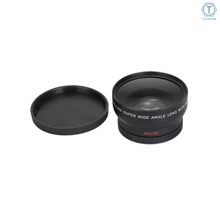 T lente de gran angular de 58 mm x HD con lente Macro de repuesto para cámara Canon Nikon Sony Pentax de 58 mm