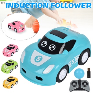 gesto de detección inalámbrica de control remoto coche para niños de dibujos animados controlados a mano de inducción coche de juguete