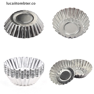 (new) 10 Pcs/lot Egg Tart Mold Cake Cupcake Liner Baking Round Cup Mould Pastry Tools lucaiitombter.co
