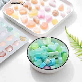 [ashionmango] Molde de azúcar DIY Chocolate suave caramelo jalea pastel 3D molde de silicona suministros para hornear caliente