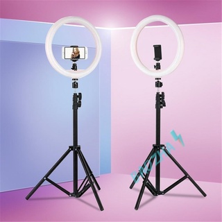 Tiktok/160cm fotografía en vivo LED Selfie anillo de luz/tripié atenuación continua/3D luz en vivo