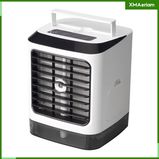 aire acondicionado personal, ventilador enfriador de aire 3 en 1 mini usb aire acondicionado ventilador, purificador de aire, 3 velocidades humidificador para la oficina
