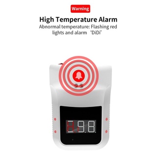 [guiche] K3 termómetro infrarrojo sin contacto montado en la pared termómetro de alta precisión de escritorio termómetro de inducción automática