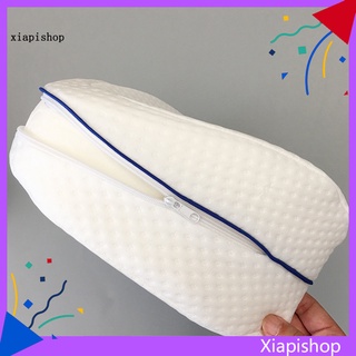 Xps compacto soporte de pierna almohada transpirable lado dormir mujer embarazada almohada de pierna cojín alivio del dolor para el hogar