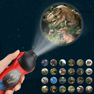 Cr+Dinosaurio patrón antorcha proyector linterna niños hora de acostarse historia juguete educativo