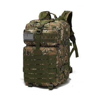 Impermeable 40L gran capacidad DayPack, militar táctico mochila militar Pack ejército bolsa mochila de combate mochila para senderismo al aire libre Camping Trekking
