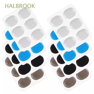 HALBROOK Drums Tone Control Drum Mute Pads 6pcs/set Drum Damper Drum Gel Pads Drum Muffler Shock Absorbing Transparent Percussion Soft Non-toxic Silicone Pads/Multicolor (1)