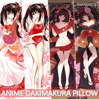 Dakimakura funda de almohada DATE A LIVE Kurumi Anime juego personaje funda de almohada de dibujos animados hecha A medida