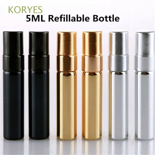 5 ml botella reusable botella reutilizable para el cuidado De la salud De alcohol Spray Perfume De Perfume