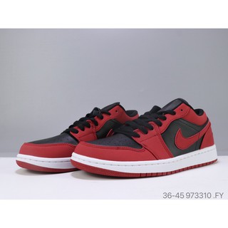 Discount Nike Air Jordan 1 Low Men Women Sneakers Walking Casual Shoes Red (6)