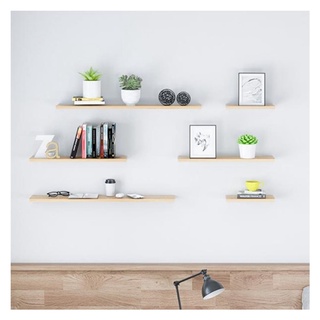 1 estante de pared minimalista, estante de madera, 1 pieza, 40 CM x 12 CM