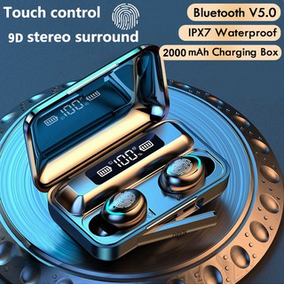 Audífonos Bluetooth F9, Base De Carga, Batería Alta Duración