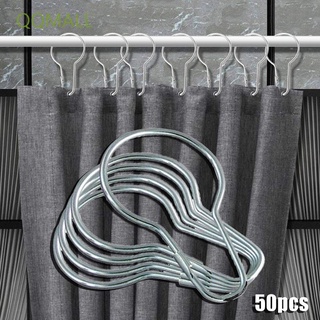 Qqmall - gancho para cortina de ducha (50 unidades), diseño de calabaza Universal, Metal, hebilla práctica, Multicolor
