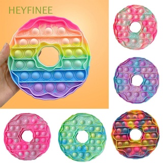 HEYFINEE Kids Gifts Pop It Stress Relief Decompression Toys Fidget Toys Squeeze Toy Popit Adult|Donuts Push Bubble