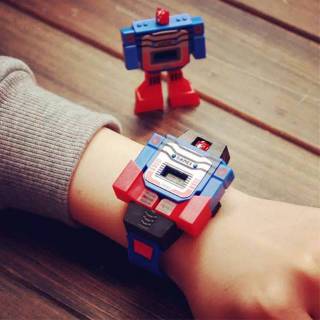 Original SKMEI Transformers relojes infantiles - DG1095/niño relojes/Robots/transformadores
