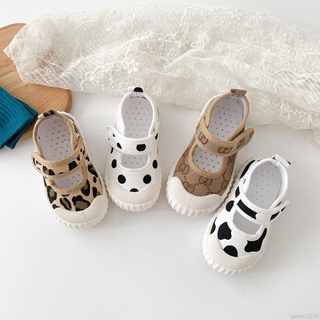 Niños leopardo impresión envuelto cabeza suave pie pequeño blanco zapatos de lona