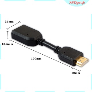 5pieces v2.0 cable hdmi macho a hembra 4k hd para tv pc lcd ps3 proyector
