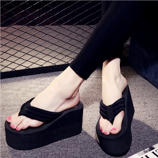 [coldwendys] Summer Anti-slip flip-flops Women Wedge Heel Sandal Platform Shoes CO