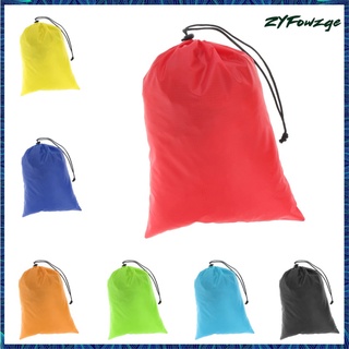 bolsa de almacenamiento con cordón impermeable premium para zapatos de ropa, color rojo