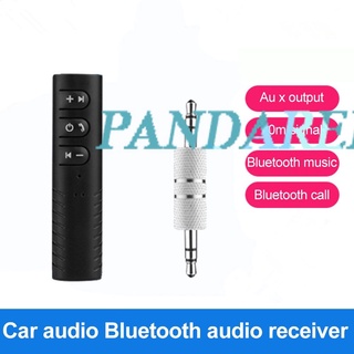Venta Caliente Manos Libres Bluetooth compatible Con Coche Kit Auto 3.5 Mm Jack Música Inalámbrica MP3 Adaptador De Audio Receptor Para Auriculares pandaren