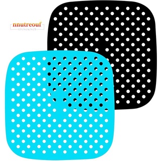 Air Fryer Liners - Non-Stick Silicone Mat for Air Fryer, Reusable Air Fryer Mats, Air Fryer Accessories for COSORI