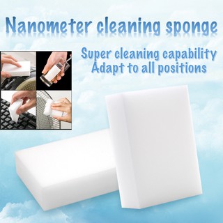 Esponja de microfibra para limpiar platos, esponja nanómetro, limpieza y eliminación de manchas, esponja de limpieza de platos, esponja mágica para lavar platos, esponja de alta densidad