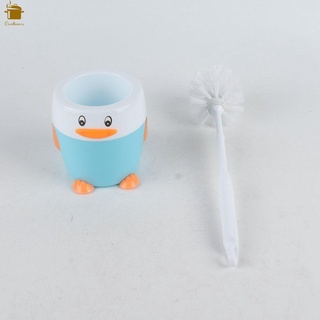 Pingüino cepillo de inodoro con base inodoro cepillo hogar (1)