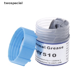 [twospecial] 15g hy510 cpu compuesto de grasa térmica pasta de silicona conductiva térmica [twospecial]