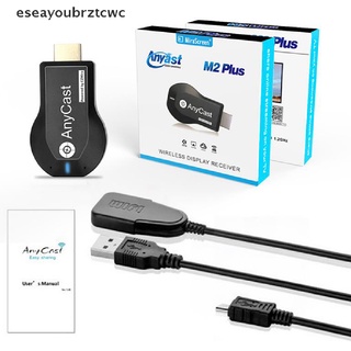 Eseayoubrztcwc Anycast Miracast Airplay HDMI 1080P TV USB WiFi Wireless Display Dongle Adaptadores CO