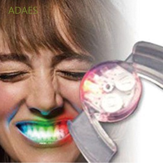 ADAES Creative Braces Funny Flash Mouth Glow Tooth Gift Party Kids Children LED Flashing Light Toy Novelty Light-Up Toys/Multicolor