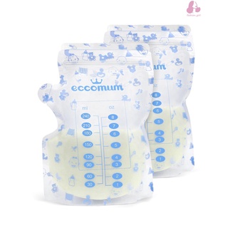 Eccomum leche materna almacenamiento bolsas frescas 240ML capacidad seguro Material de almacenamiento de leche y bolsa de congelación contenedor para bebés recién nacidos