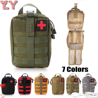 LY Nylon Emergency Bag Rip-Away EMT Emergency Kit Rescue Package Lifesaving bag Medical Molle Pouch Outdoor Sports Medical EDC Bag Wild Survival