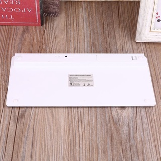 Cre inglés tailandés 78 teclas teclado inalámbrico compatible con Bluetooth para i-Pad portátil Mac-book Tablet PC teléfono móvil portátil (3)