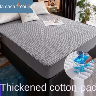 Protector De colchón impermeable individual Queen King Size Jg0F colchón protector lavable y transpirable