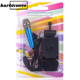 [Nuevo] Micrófono De Estudio Estéreo De 3,5 Mm KTV Karaoke Mini Para Teléfono Inteligente Portátil